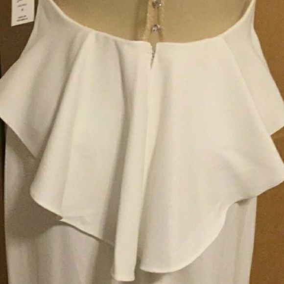 Badgley Mischka ligh Igor Embellished- Mesh Gown - Picture 7 of 9